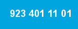 923 401 11 01 923 401 11 01